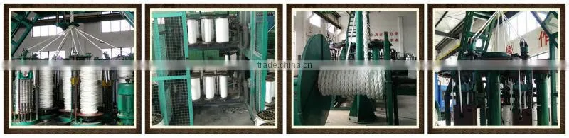 white 3-strand twisted polyester rope 8mm*200m