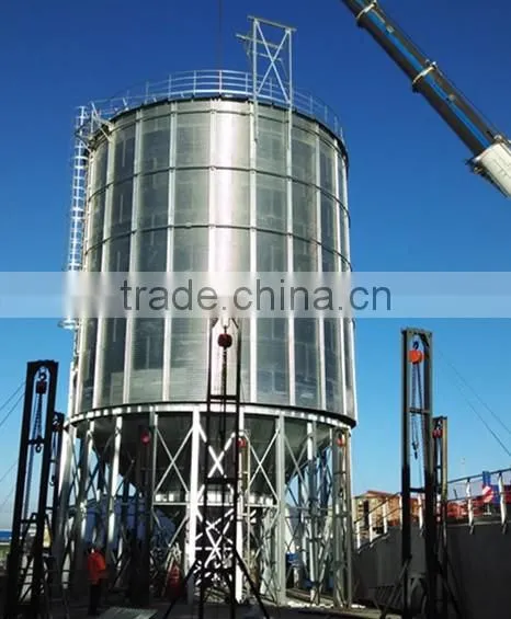 fumigation silo metal bolt bins maize storage tank