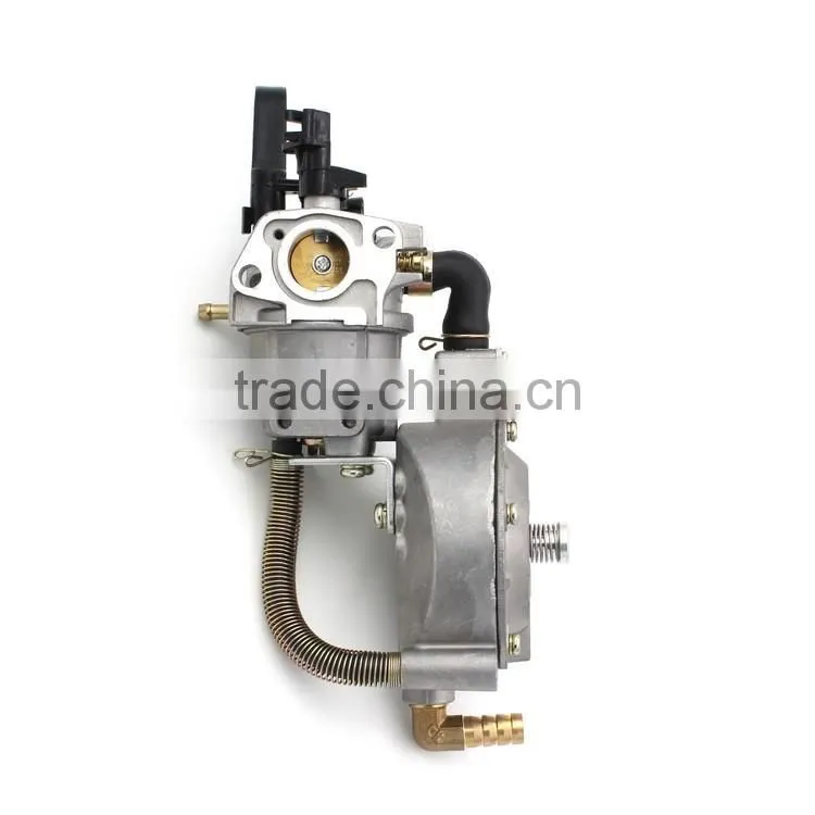 170F GX200 LPG CNG dual fuel carburetor for tonco water pump engine generator 2.8kw carb