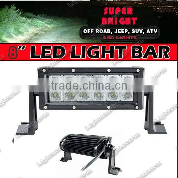 8" 36W Cree LED Work Light Bar Lamp for Tractor Boat Off-Road 4WD 4x4 12v 24v Truck SUV ATV Spot Flood Super Bright