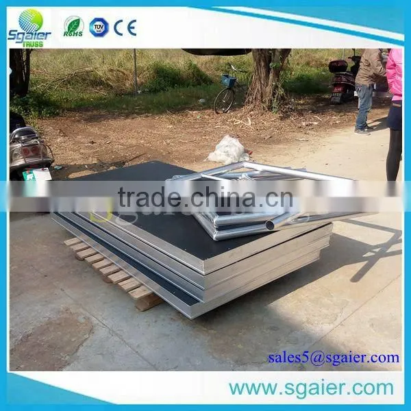 Easy assemble simple truss stage and pole dance stage