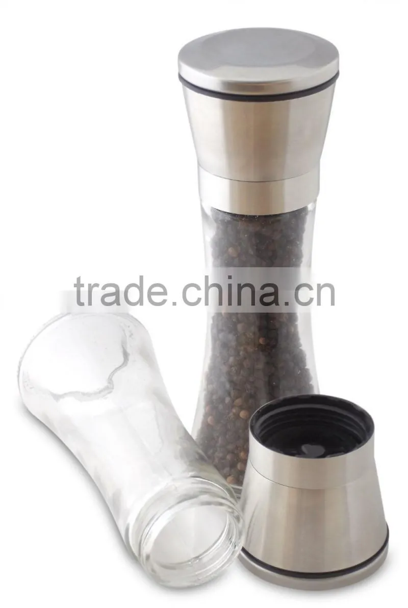 Stainless Steel Salt and Pepper Mills grinder shakers