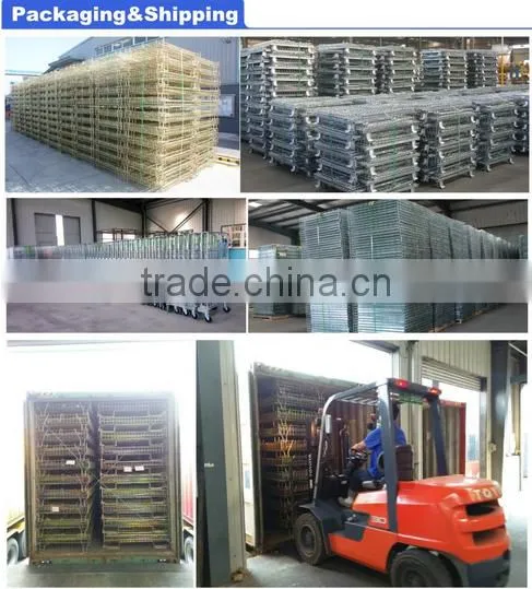 low price high quality galvanized welded wire mesh factory with fold security fence