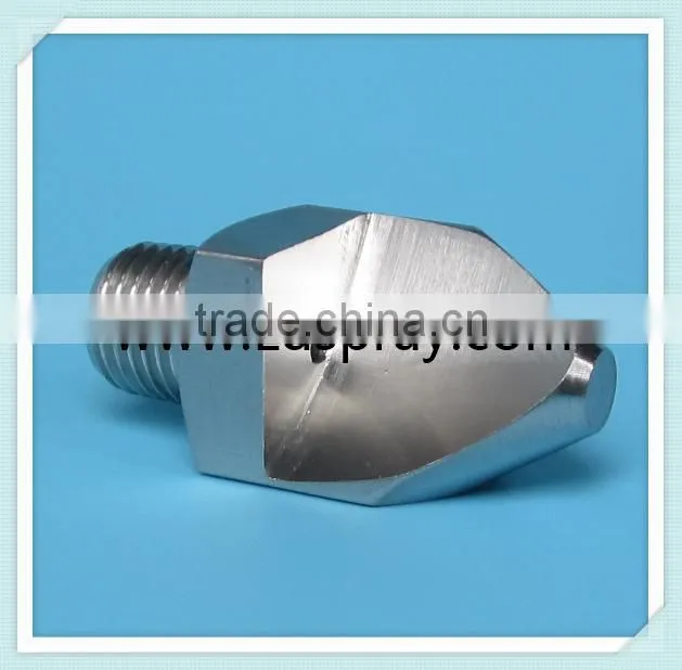 Narrow angle flat fan water jet nozzle