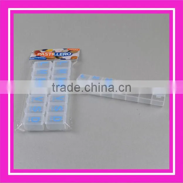 7 days pill case plastic(21 compartments)