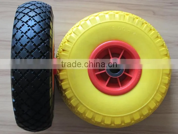 260mm pneumatic rubber wheel