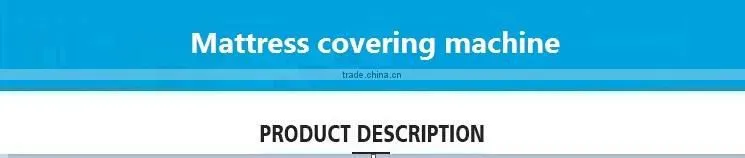 Foam mattress covering machine