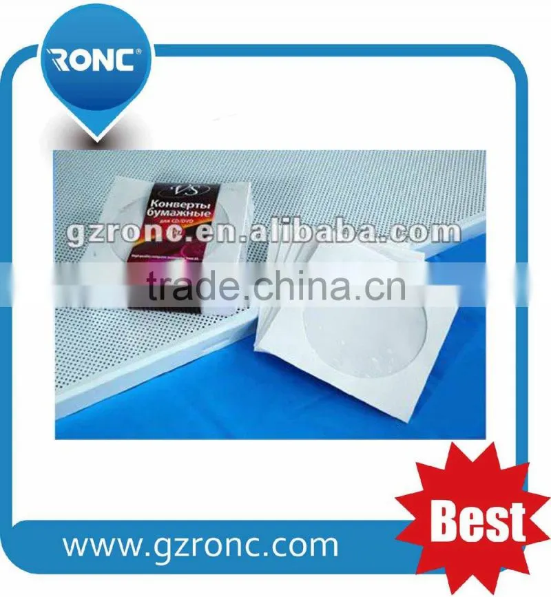 80/100g/120g White Paper envelope for CD/DVD