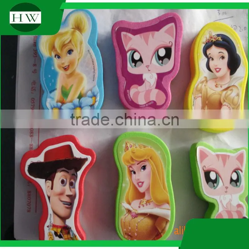 Rubber EVA Foam children Cartoon characters animal toy stamp