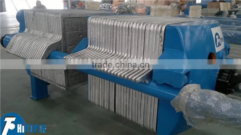 Hydraulic oil water separator machine of plate-frame filter press