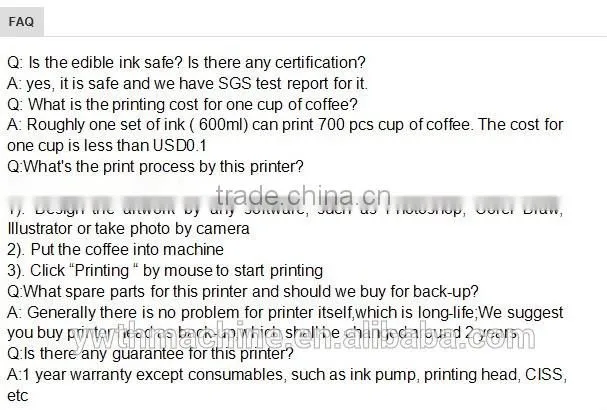A4 Size Digital Foam Printer