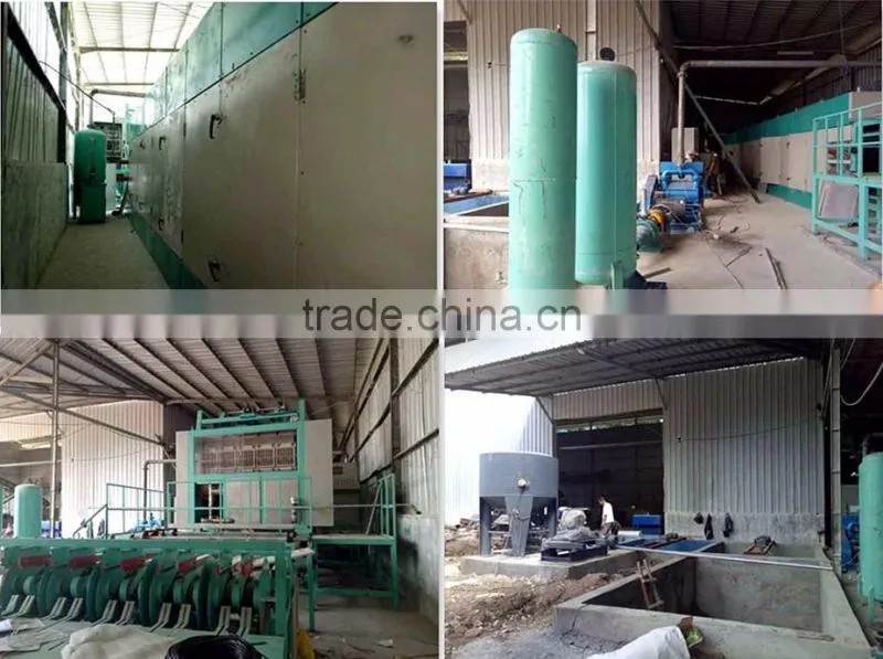 recycled waste paper pulp egg tray molding machine
