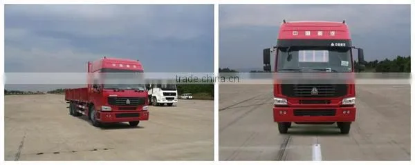 Howo diesel engine / rear double axle / 10 wheel / 269hp 32ton / cargo truck