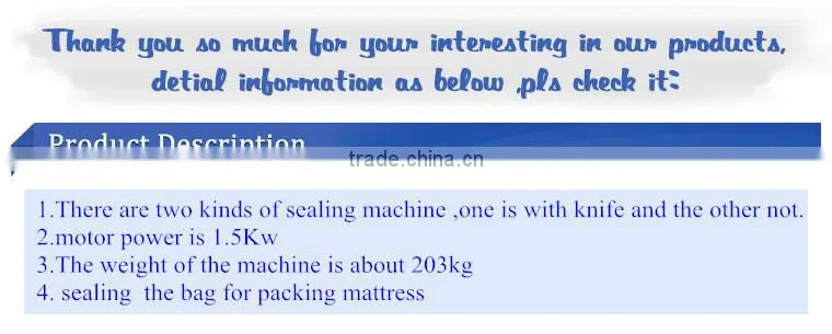 China Guangdong manufacturer semi-automatic plastic film sealing machine bag sealer
