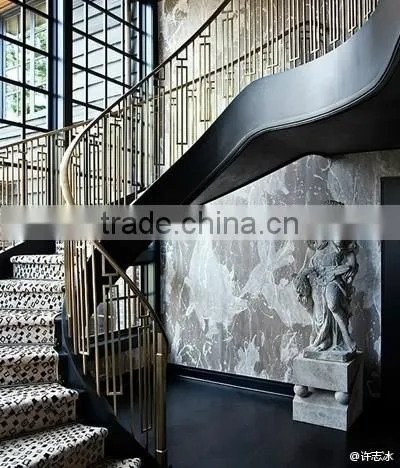 Steel stairs and membrane structures