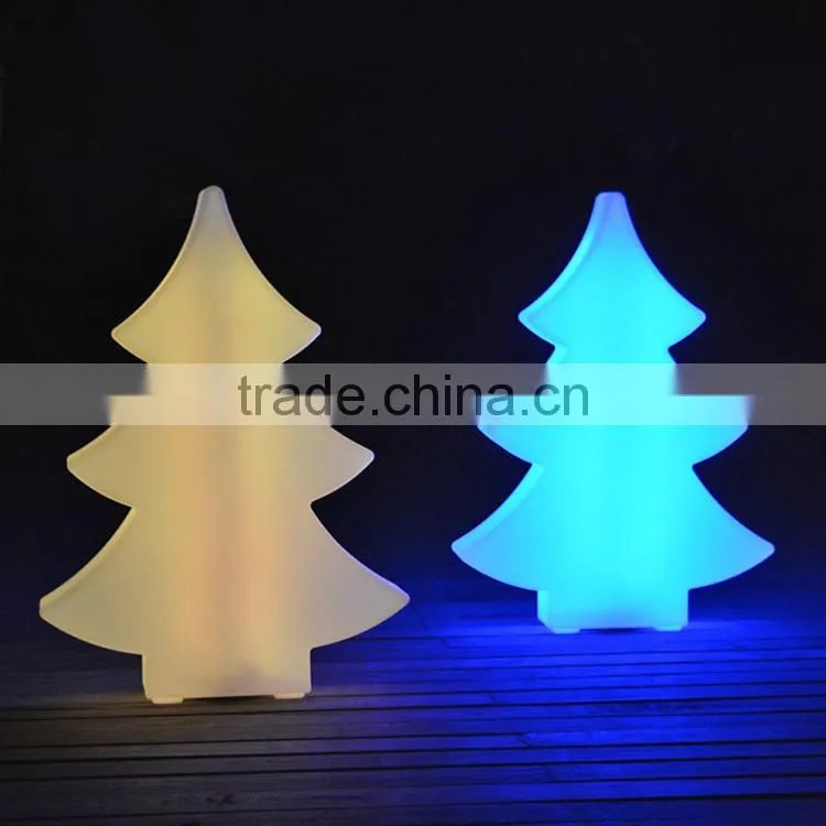 OEM night light for Christmas 3d decoration led Christmas tree night light outdoor Xmas tree