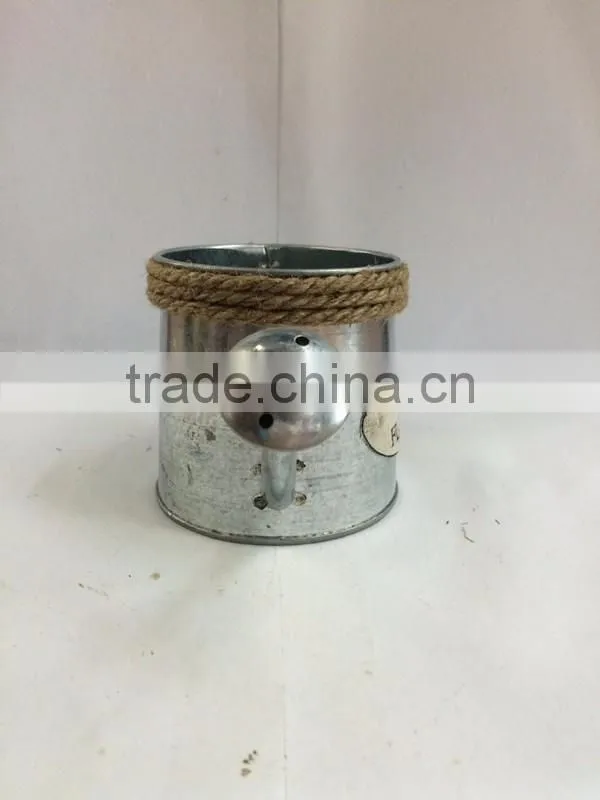 cheap unique promotional galvanized indoor decorative metal custom watering can for sale