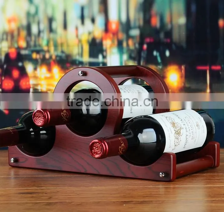 Custom Made Hanging Wine Glass Rack Fashion Supermarket Display Wine Rack with low price