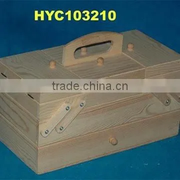 Wooden Sewing Box