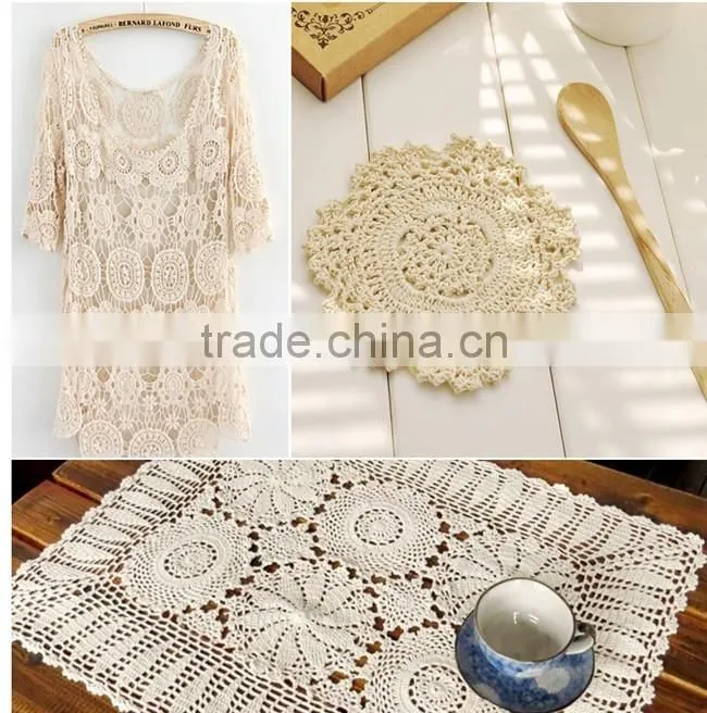 6S/2 Crochet Cotton Yarn knitting colorful Lace yarn