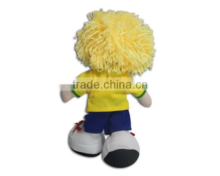 Most popular 15" boy doll funny Football toy