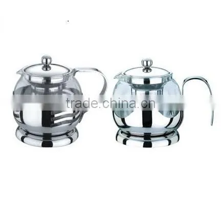 glass tea pot with filter pitcher