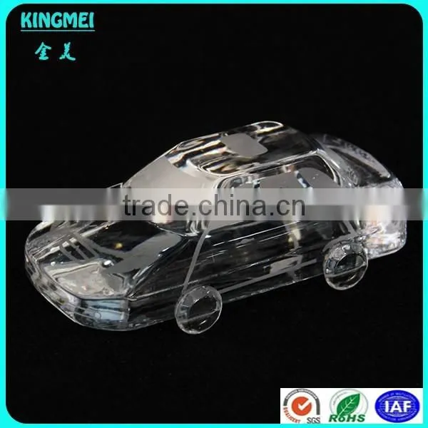 Optical glass classics Crystal Lincoln car model ,crystal gift
