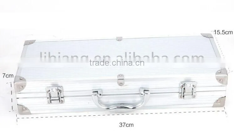 5pcs Portable bbq tool box set