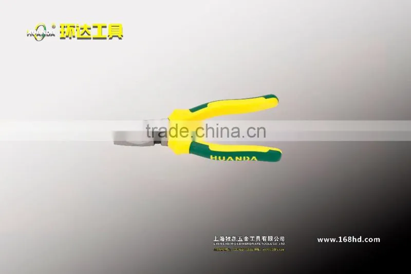 Classic double color fine polishing wire combination pliers