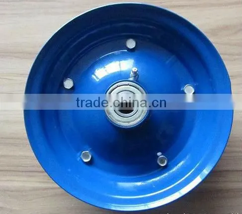 wheelbarrow part metal rim
