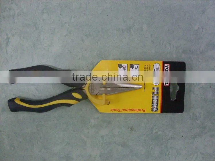 YFC01_40 new design drop forged combination plier with TPR handle