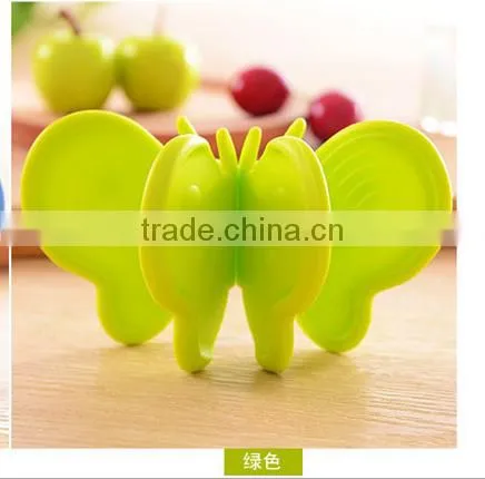 Silicone kitchen insulating clamp butterfly, prevent hot clip, hand pad
