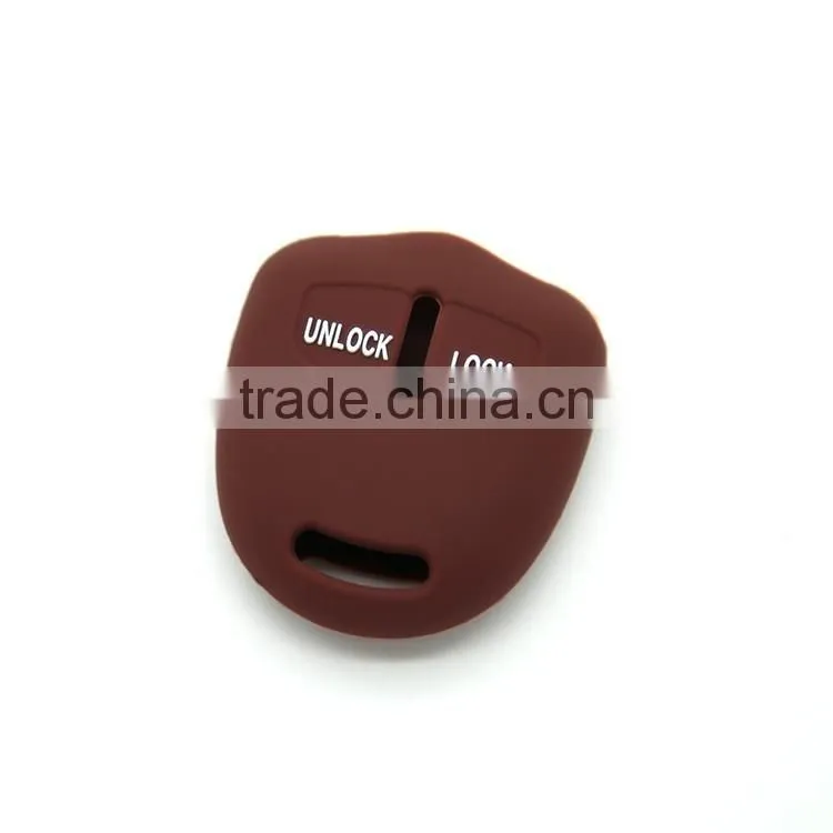 nice colors custom design protective soft silicone remote key cover