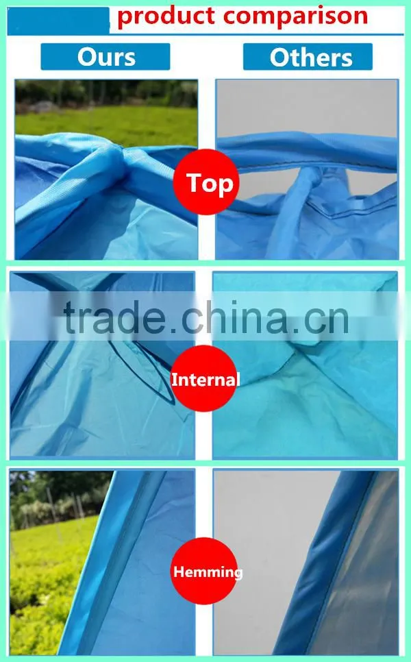 Shuoyang 2016 new design waterproof folding two person use camping tent for hiking