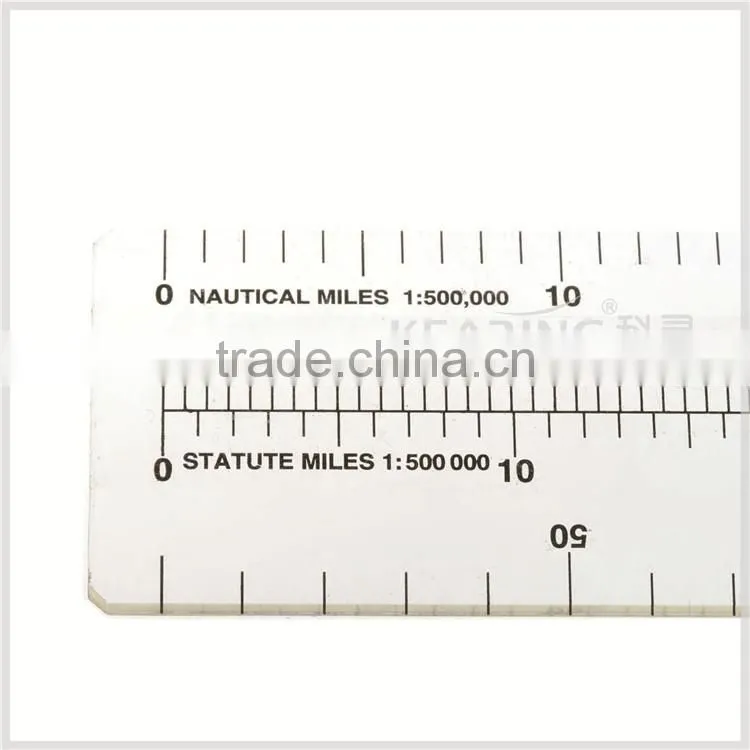 Kearing brand #KNM-2 Nautical Miles Scale Ruler size:420*38*4.5mm