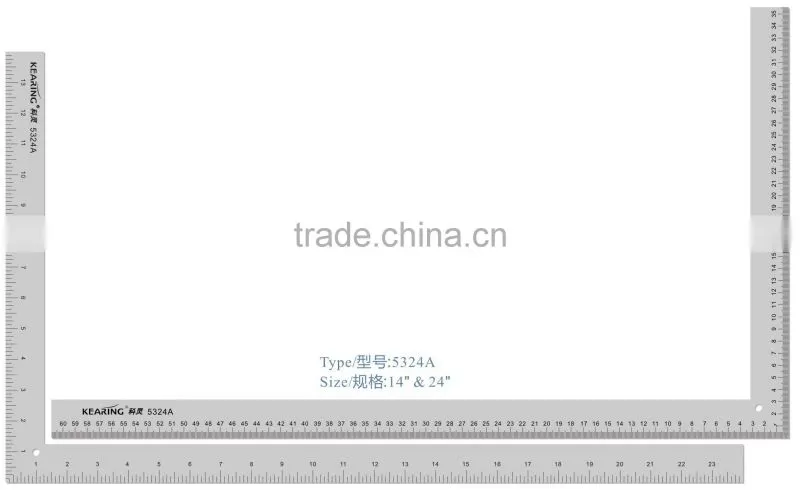 Sewing aluminium clothing template curve rulers,garment rulers China Kearing brand #6324a