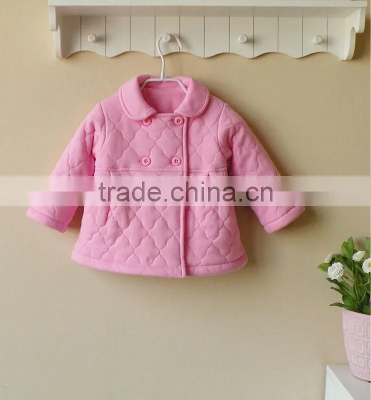 mom and bab 2012 Winter babies clothes 100% cotton quilted tops