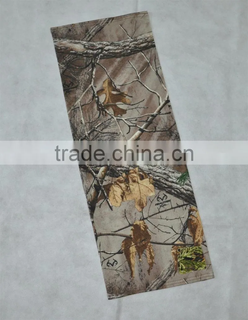 100% Merino Wool Thermal Camouflage Pattern Shawls, Neck Warmer