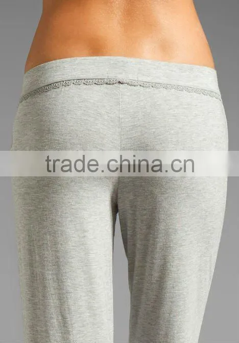 comfortable lace slim pant