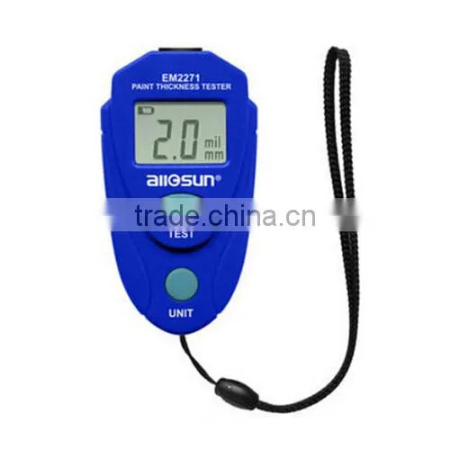 Coating thickness gauge, digital display iron base magnetic zinc coating film, paint thickness gauge