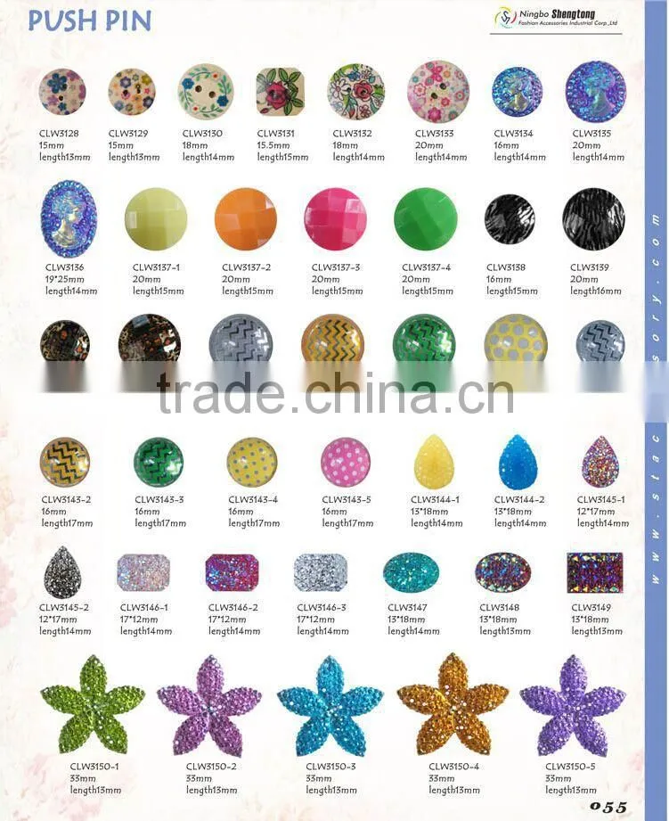 wholesale decorative push pins, safety push pins, large push pins