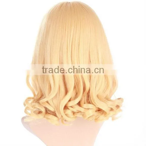 Brazilian 2015 Hair Wig for Party,Full Lace Wig with Baby Hair,Japan Cosplay Wig Funny Wigs Synthetic Hair Dubaa Fashion