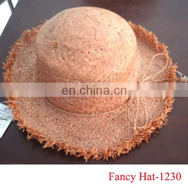 Beautiful Custom painted straw hats Straw hat manufacturers wholesale