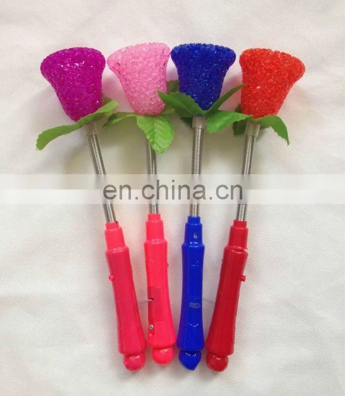 CGF-J1041 Light up rose wand Beautiful rose wand