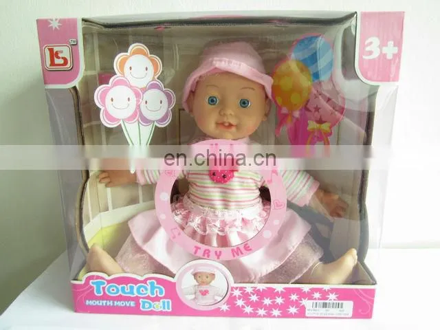 2014 Touch Mouth Move Doll,Kid Doll Toy Lovely