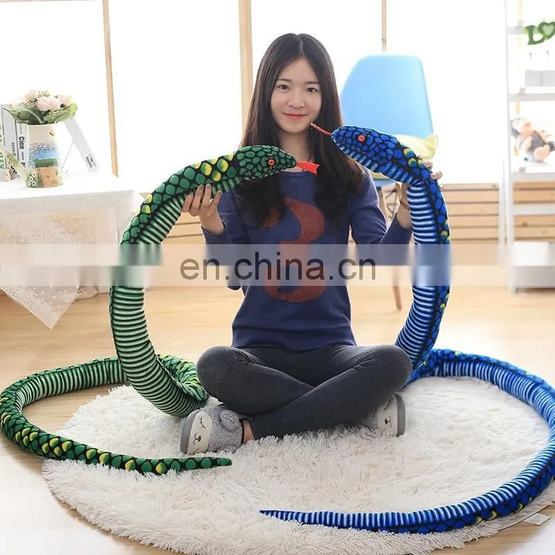 free sample soft toy snake the simulation of python Plush snake stuffed