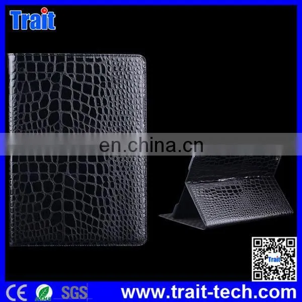 Fashion Flip Stand PU Leather Case for iPad Air 2,unbreakable protective case for ipad