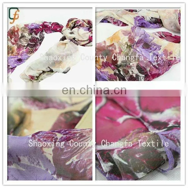 2013 Custom Design Digital Printed Silk Scarf