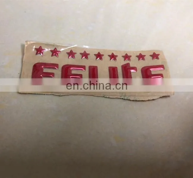 Self-adhesive 3D Soft Stickers for Car Body Decoration