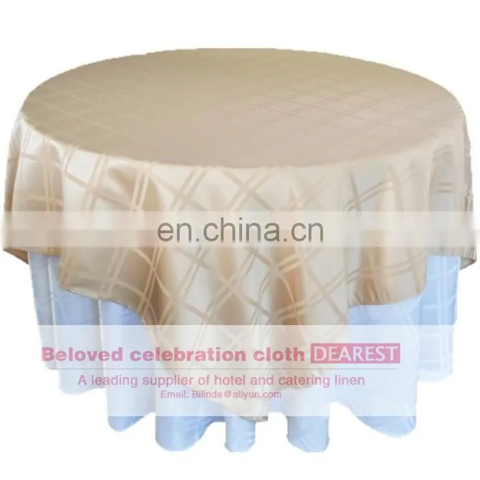 New style OEM factory wedding/hotel/banquet coffee table overlay